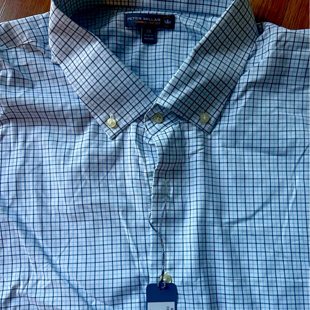 Peter Millar Men’s Dress Shirt - NWT - Sz 3X